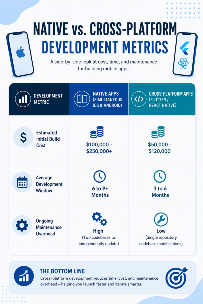 Cost Comparison: Native vs Cross-Platform App Development