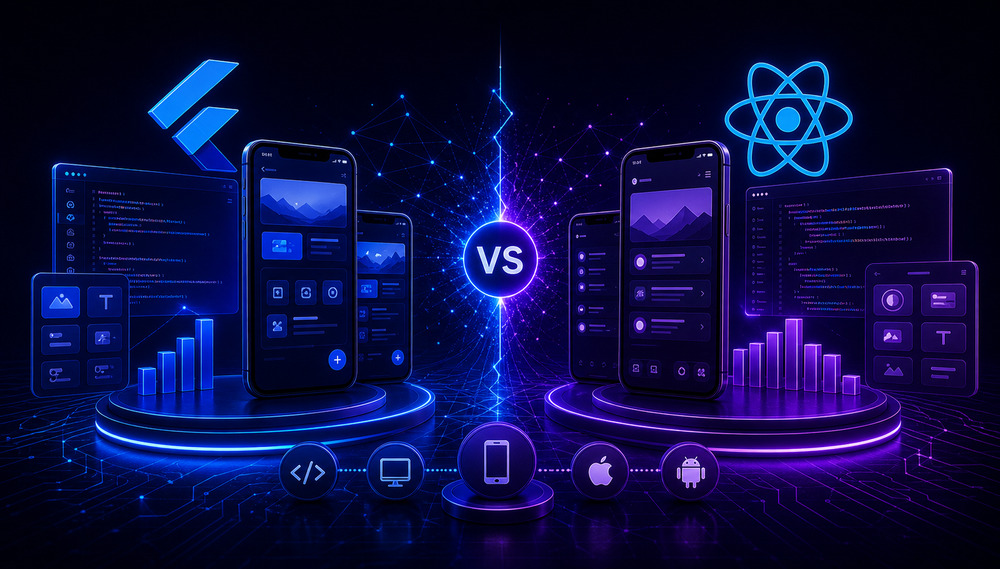 Flutter vs. React Native - Which Mobile Application Is Best In 2023?