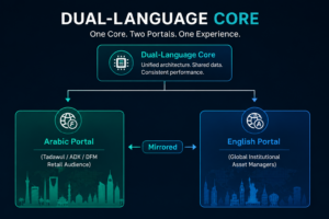 GCC listed company website architecture for public market compliance