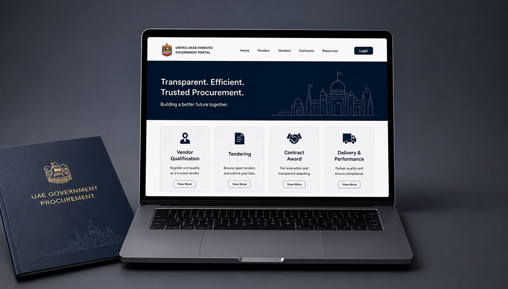 Government and Semi-Government Web Procurement in Saudi Arabia: Vendor Qualification, Tendering, and Delivery