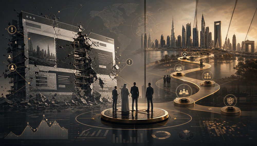 Why Enterprise Website Transformations Fail in the GCC: A Decision Framework for Large Organizations